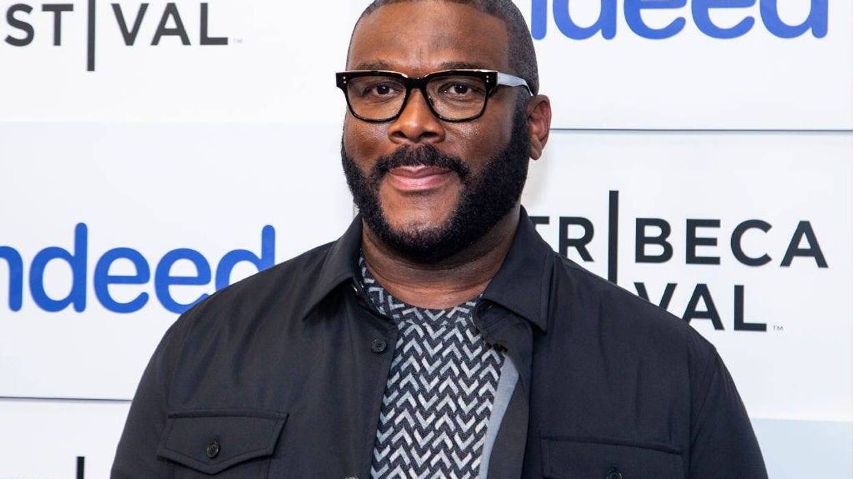 Tyler Perry attends the Directors Series with Gayle King during the 2022 Tribeca Film Festival at Spring Studios on June 13, 2022 in New York City