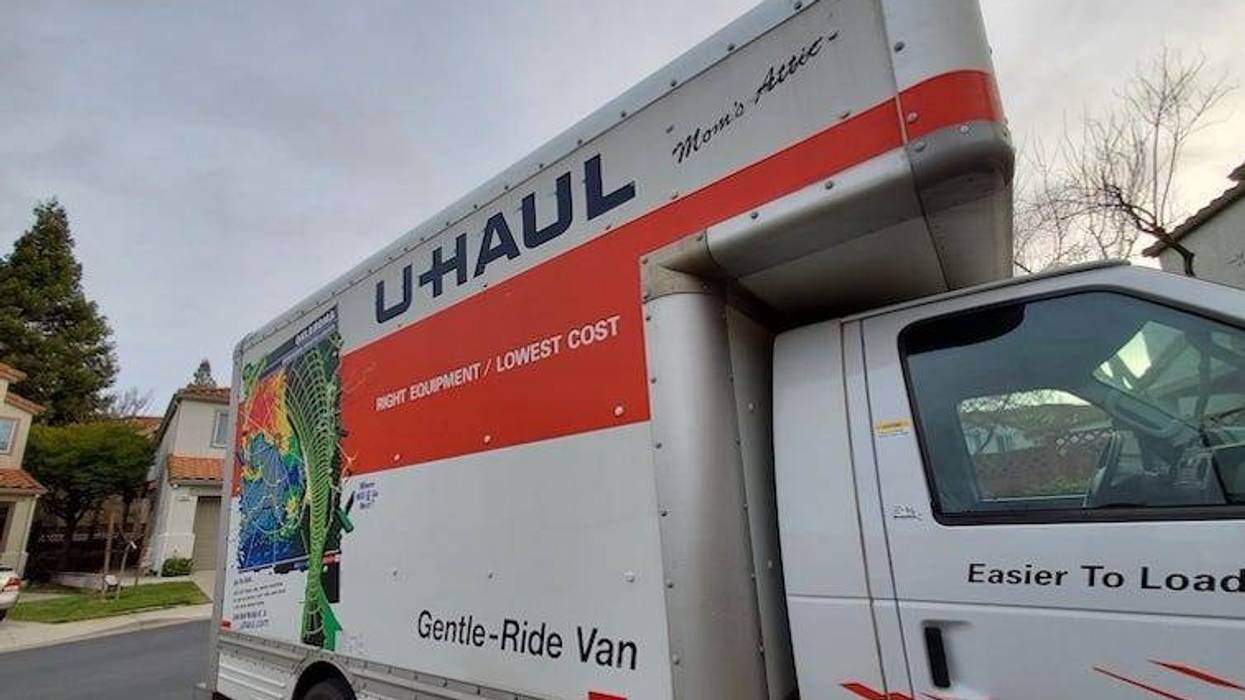 U-Haul moving truck