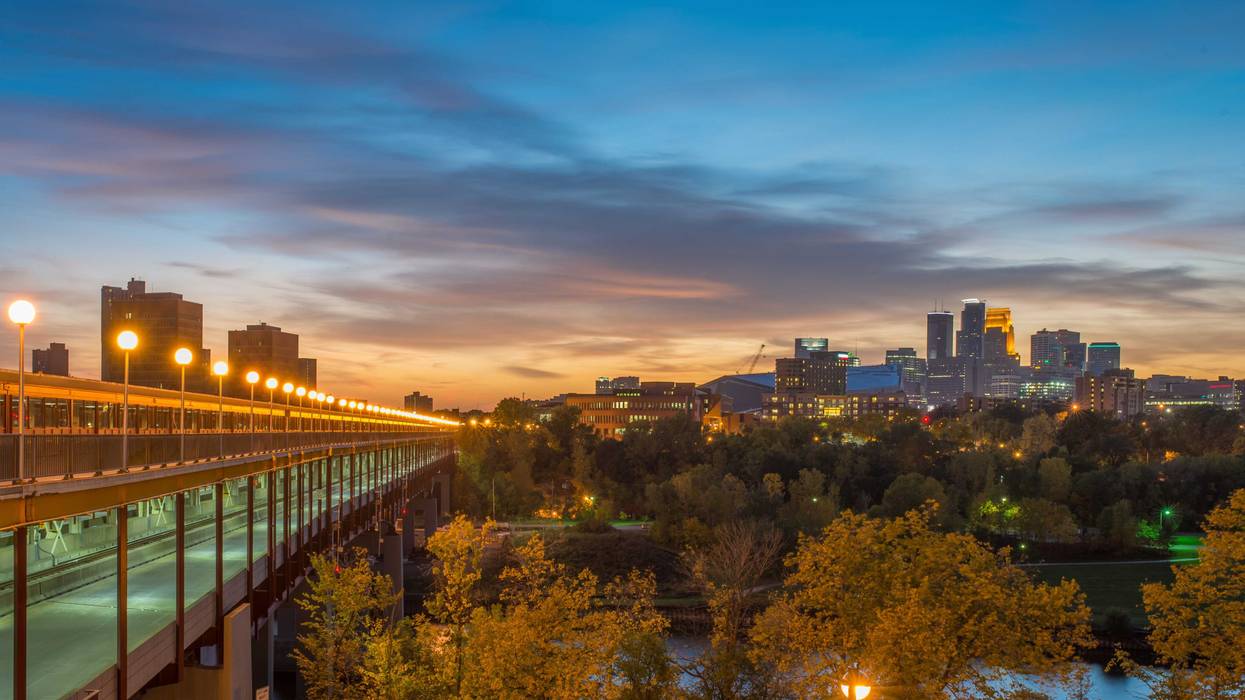 U of M campus bridge