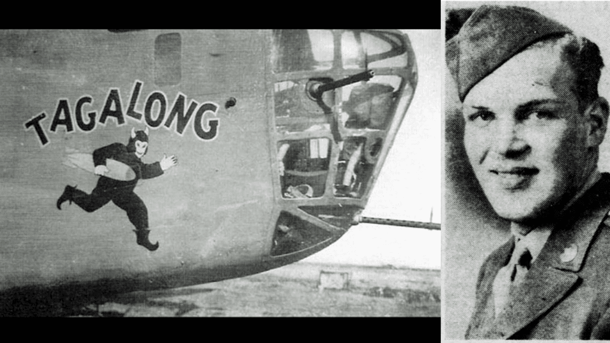 U.S. Army Air Forces Tech. Sgt. Paul F. Eshelman Jr., 21, of Pittsburgh, Pennsylvania