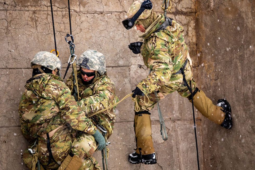 U.S. Army at the Chilean Army Mountain School