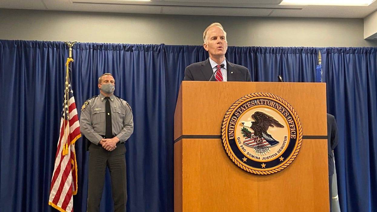 U.S. Attorney Bill McSwain announces indictment