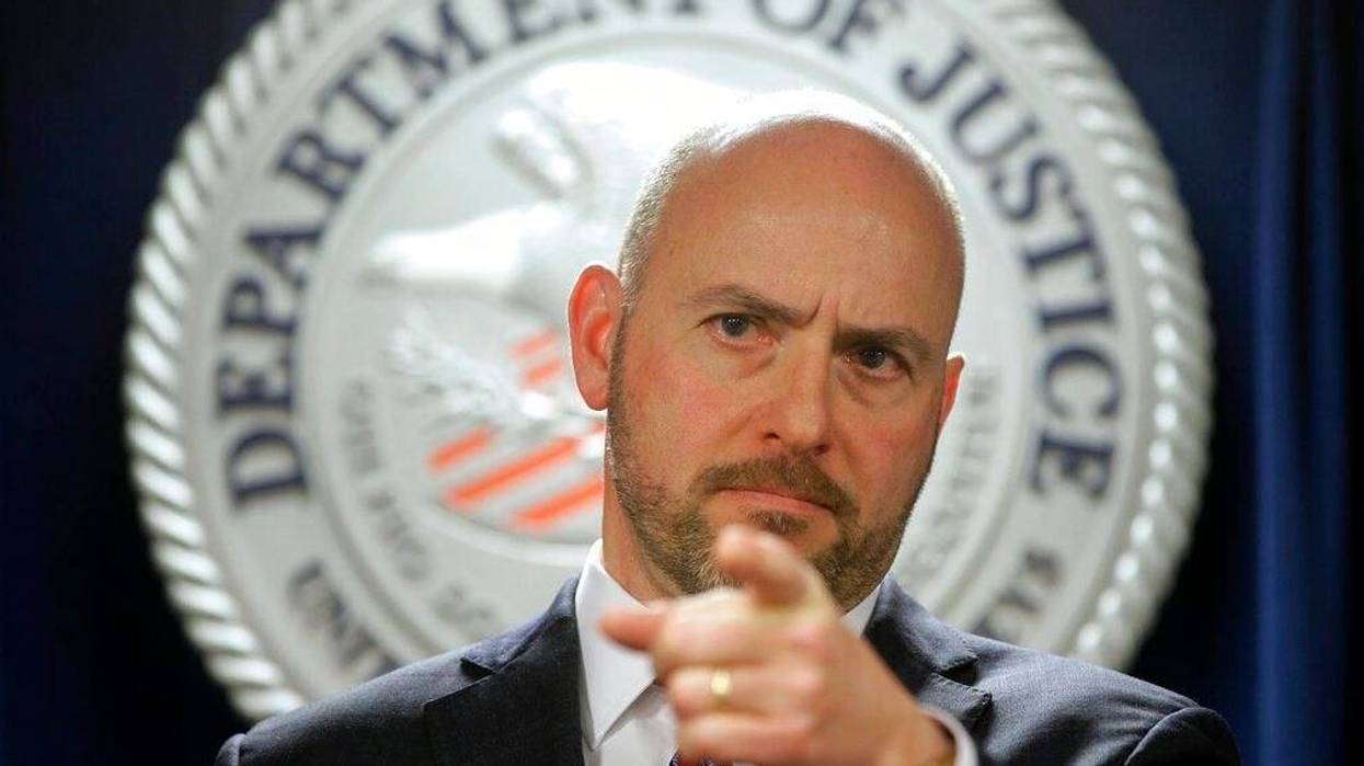 U.S. Attorney for District of Massachusetts Andrew Lelling announces indictments in a sweeping college admissions bribery scandal, during a news conference, Tuesday, March 12, 2019, in Boston.