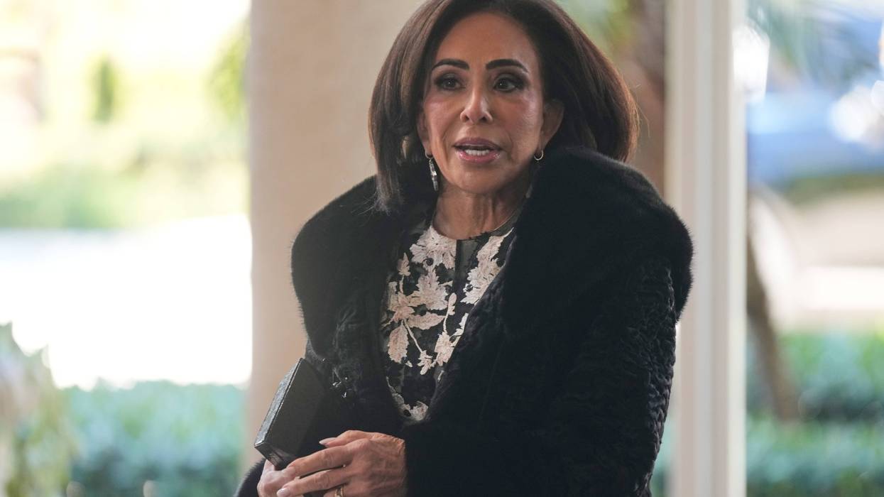 U.S. Attorney for the District of Columbia Jeanine Pirro arrives at The Mar-a-Lago Club on Feb. 1, 2026, in Palm Beach, Florida