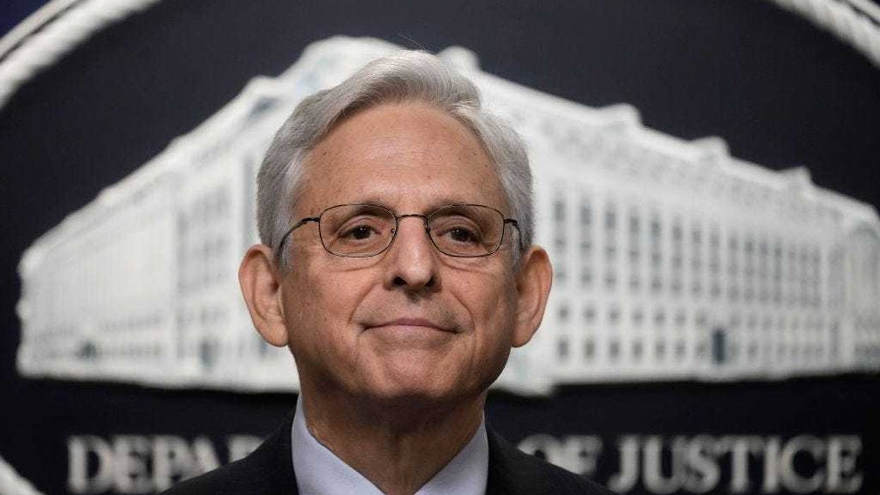 U.S. Attorney Merrick Garland speaks during a news conference at the U.S. Department of Justice August 2, 2022 in Washington, DC.
