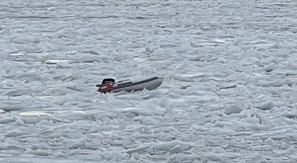 U.S. Coast Guard finds unmanned boat