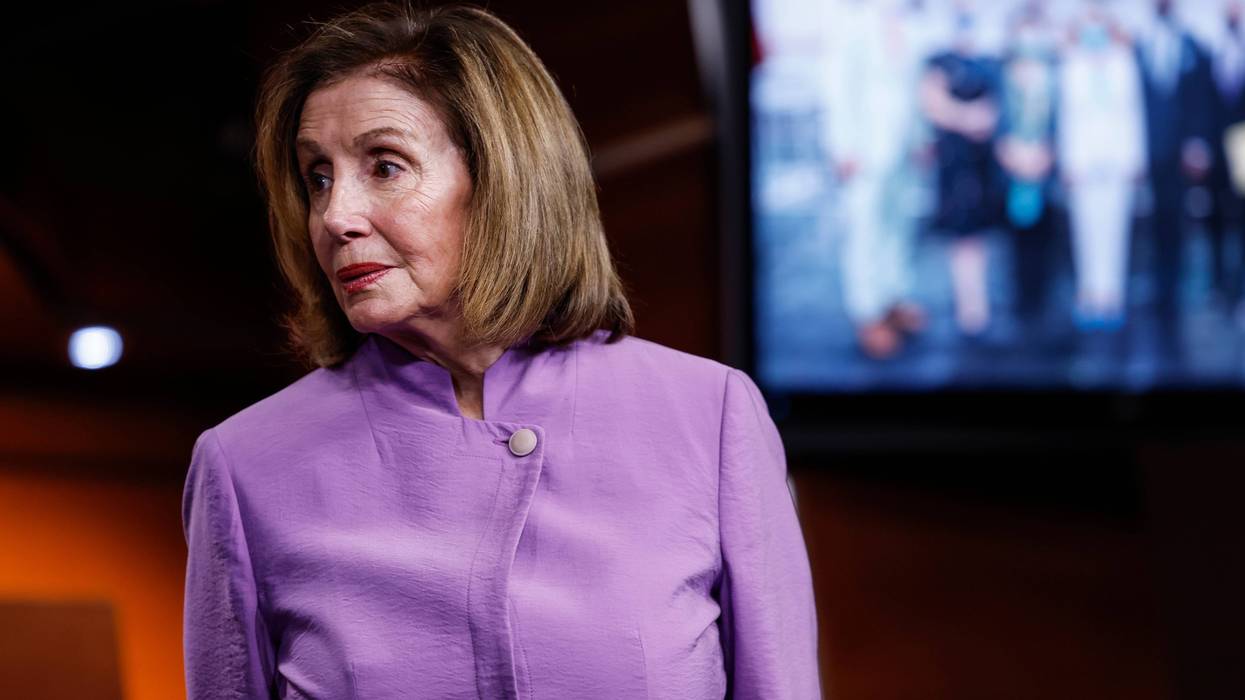U.S. House Speaker Nancy Pelosi (D-CA) alongside members of the Congressional Delegation who recently traveled to the Indo-Pacific Region attends a press conference in the U.S. Capitol Building on August 10, 2022 in Washington, DC.