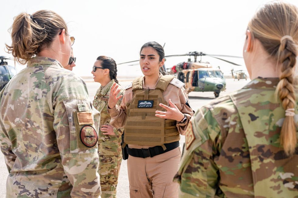 U.S., Jordanian female aviators partner in excellence