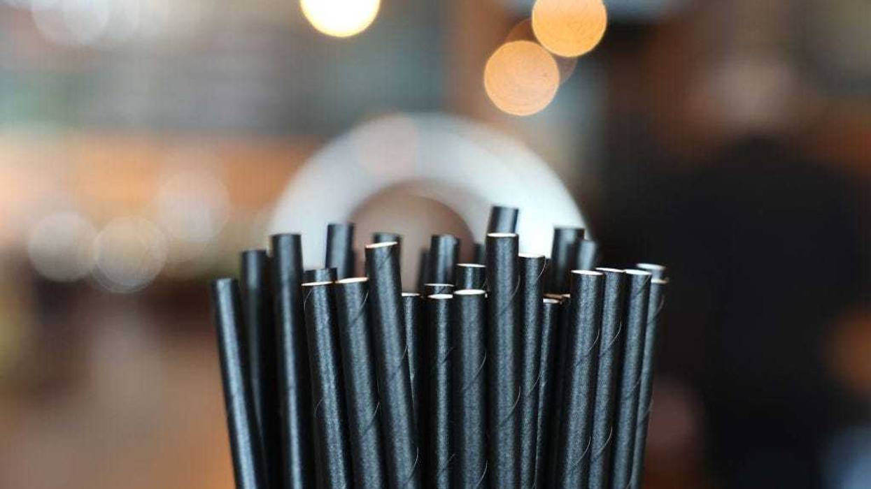 U.S. President Donald Trump signed an executive order to end the Biden administration's campaign to embrace the use of eco-friendly paper straws in the federal government.