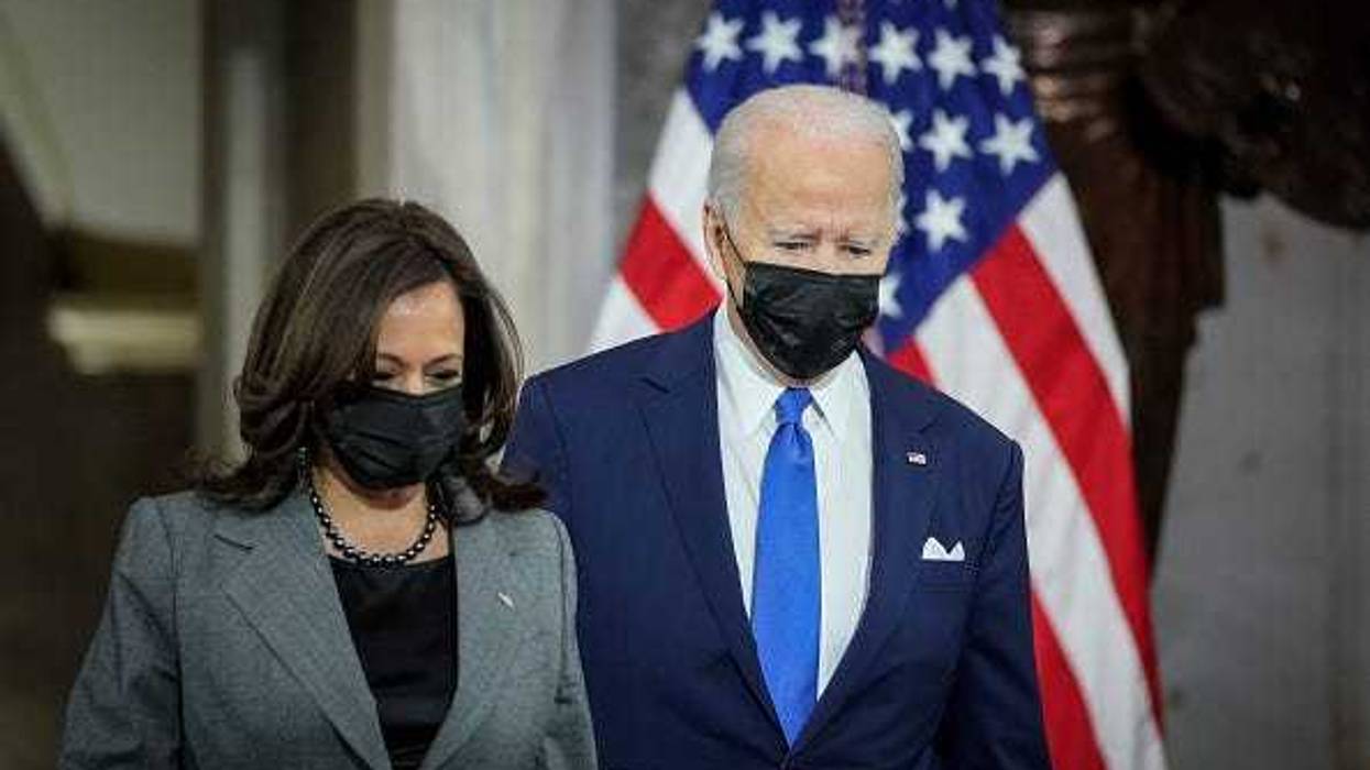 U.S. President Joe Biden and Vice President Kamala Harris.