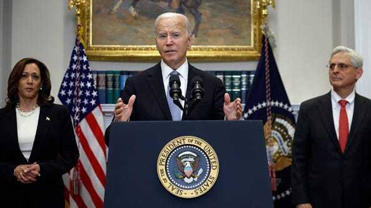 U.S. President Joe Biden delivers remarks on the assassination attempt on Republican presidential candidate former President Donald Trump at the White House on July 14, 2024 in Washington, DC.