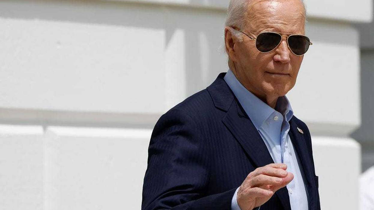 U.S. President Joe Biden departs the White House on April 30, 2024 in Washington, DC. Biden is traveling to Delaware for a campaign event.
