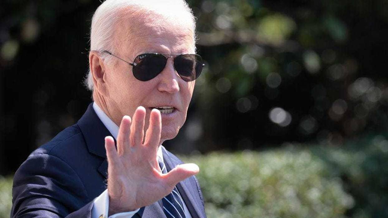 U.S. President Joe Biden departs the White House on August 17, 2023 in Washington, DC.