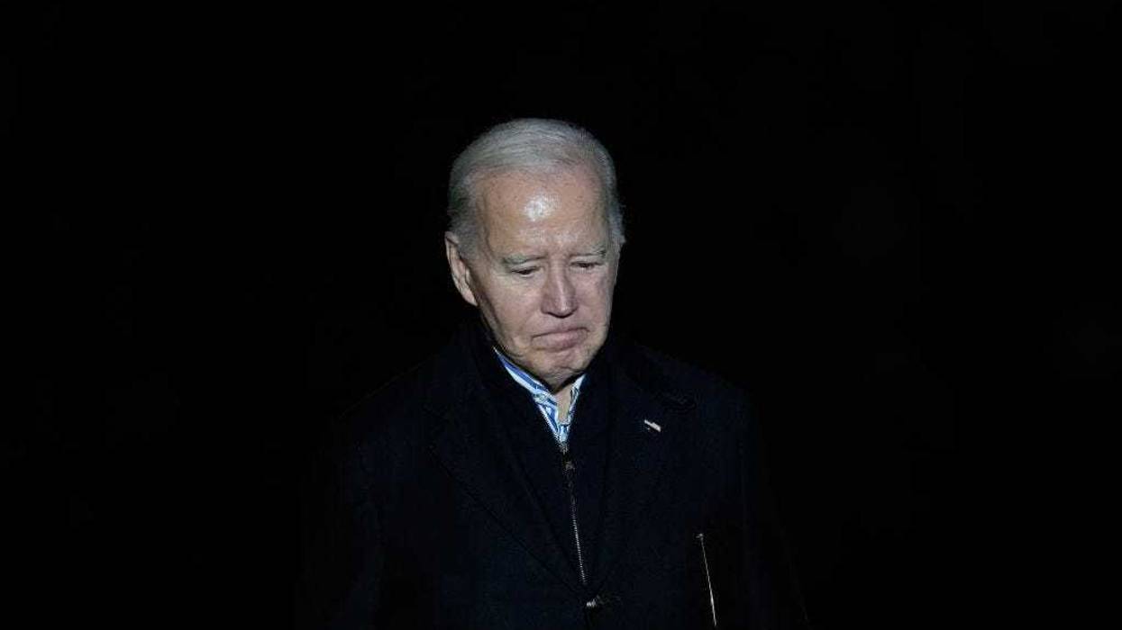 U.S. President Joe Biden returns to the White House December 20, 2023 in Washington, DC.