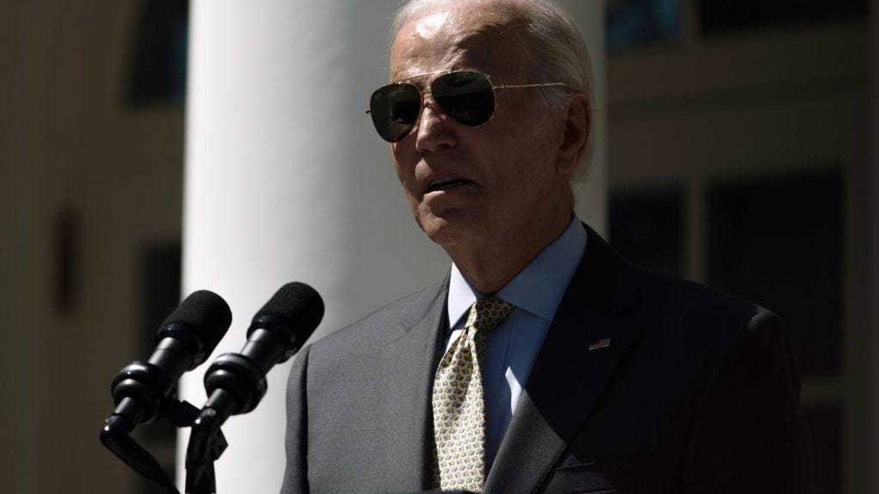 U.S. President Joe Biden speaks about the August U.S. Jobs and Employment report in the Rose Garden at the White House on September 1, 2023 in Washington, DC. The U.S. added 187,000 jobs in August.