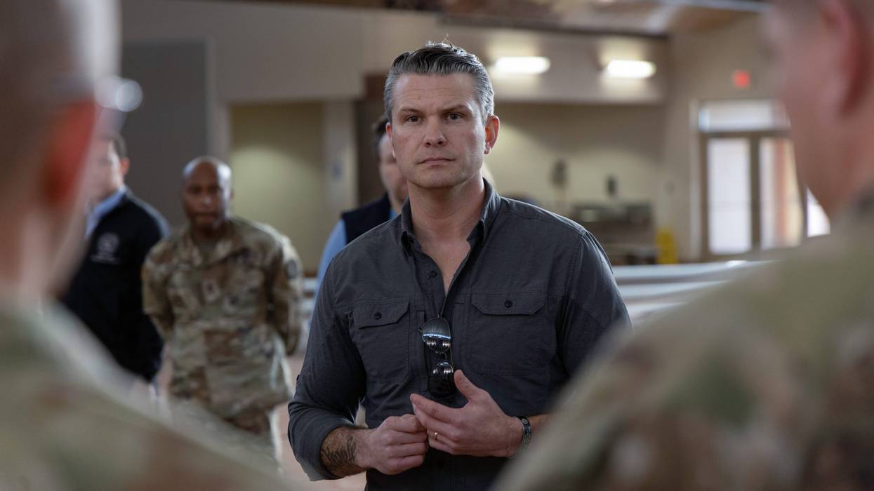 U.S. Secretary of Defense Pete Hegseth visits Joint Task Force North, U.S. Northern Command, to see the efforts military men and women are undertaking in support of U.S. Customs and Border Protection to secure the southern border at Fort Bliss, Texas, Feb. 12, 2025