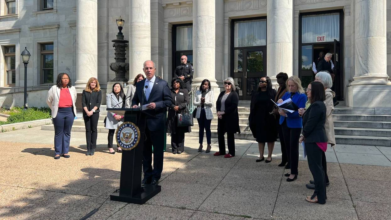 U.S. Sen. Bob Casey, with U.S. Rep. Mary Gay Scanlon, helped secure the funds to start a new program to reduce racial disparities in maternal health care.