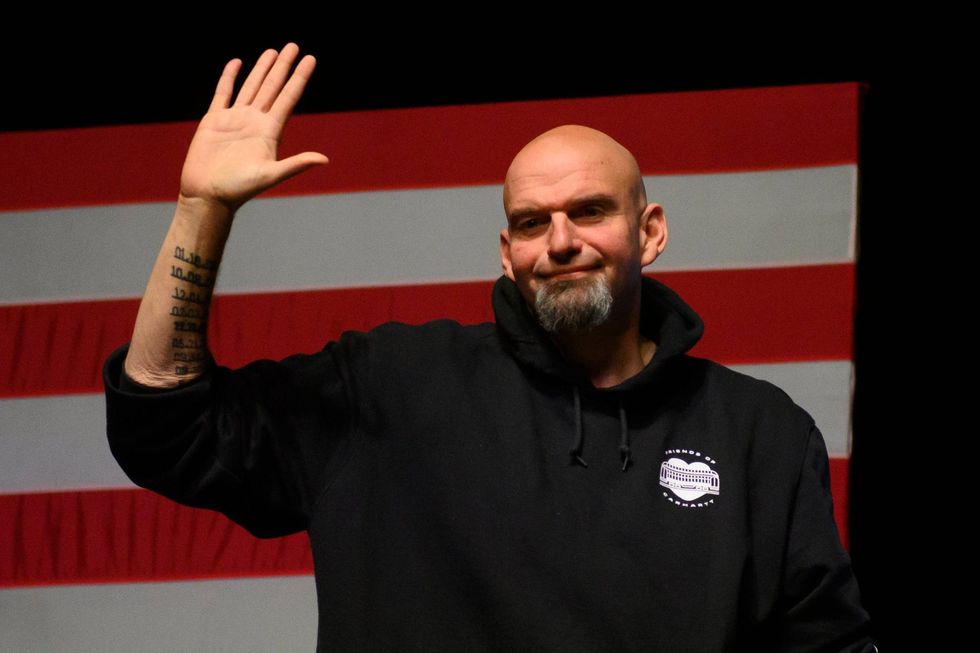 U.S. Sen.-elect John Fetterman.