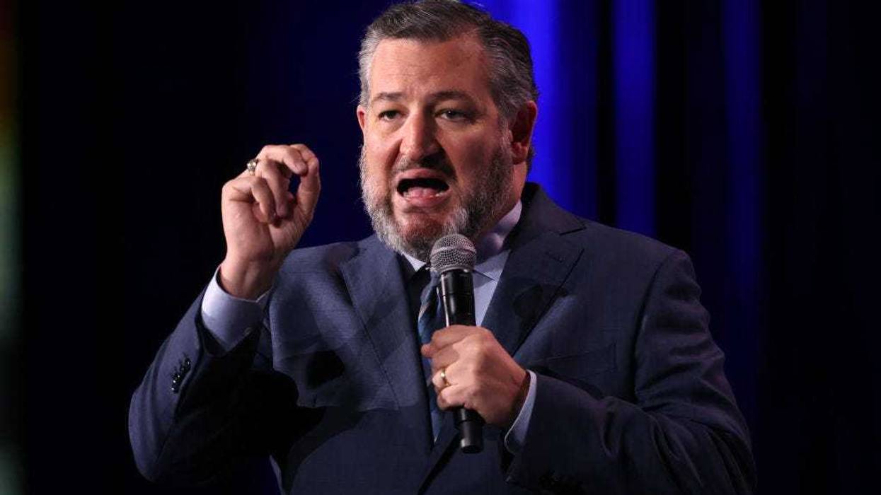 U.S. Sen. Ted Cruz (R-TX) speaks at the Republican Jewish Coalition annual leadership meeting on November 19, 2022 in Las Vegas, Nevada. The meeting comes on the heels of former President Donald Trump becoming the first candidate to declare his intention to seek the GOP nomination in the 2024 presidential race. (Photo by Scott Olson/Getty Images)