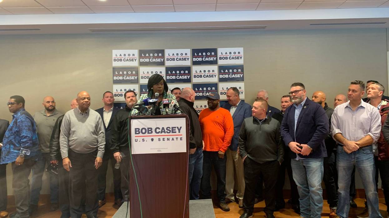 U.S. Senator Bob Casey reelection bid.