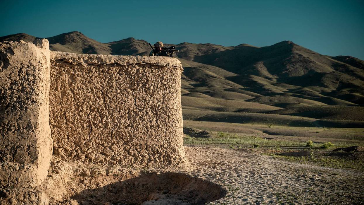 U.S. special operations service members conduct combat operations in support of Operation Resolute Support in Southeast Afghanistan
