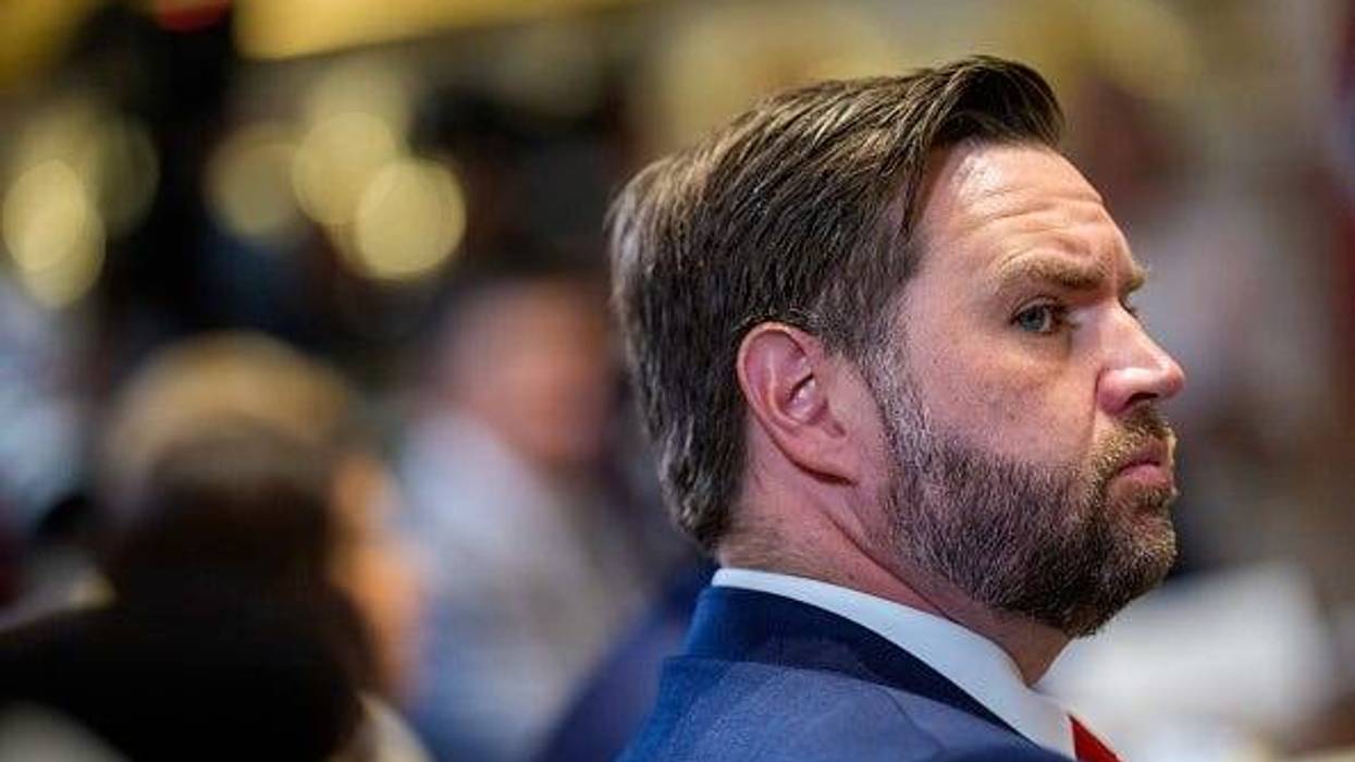 U.S. Vice President J.D. Vance attends a cabinet meeting with U.S. President Donald Trump at the White House on July 08, 2025 in Washington, DC. Trump discussed a wide range of topics during the portion of the meeting that was open to members of the media. (Photo by Andrew Harnik/Getty Images)