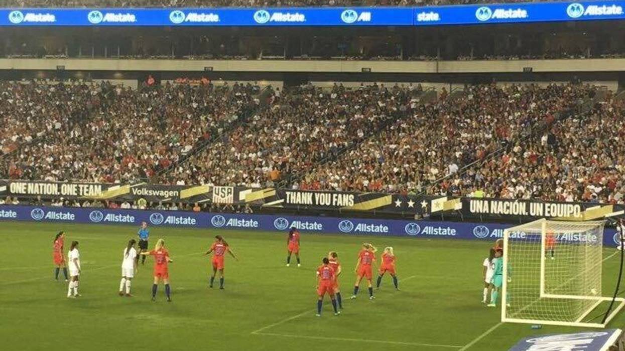 U.S. Women’s World Cup winning team at Lincoln Financial Field in 2018