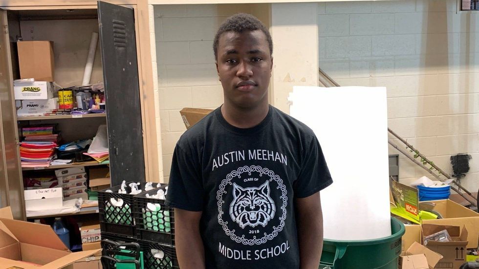 U School senior Christian Kelly