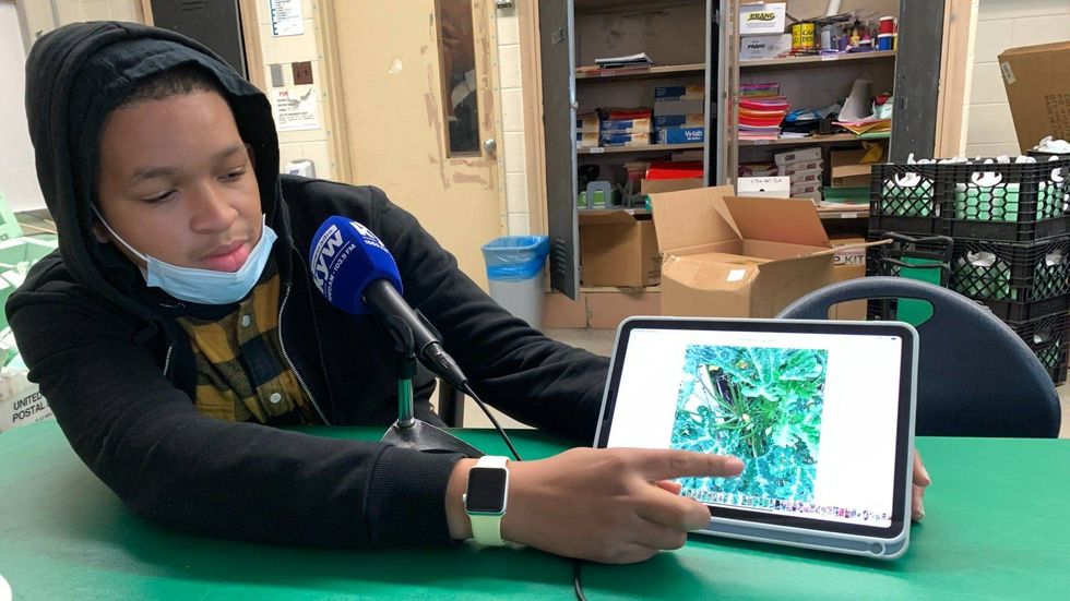 U School sophomore Landan Duval