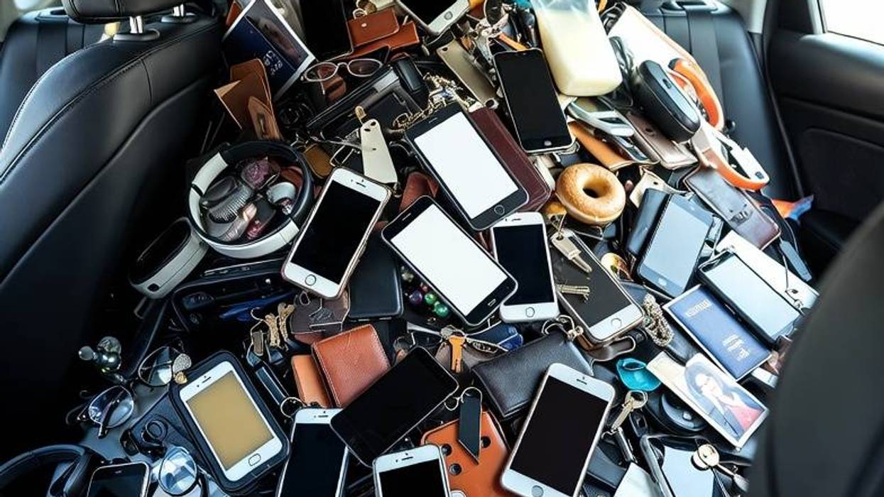 Uber released its 10th annual Lost & Found Index on Tuesday, highlighting the most commonly forgotten items and some of the strangest things passengers left behind in rides over the past year.