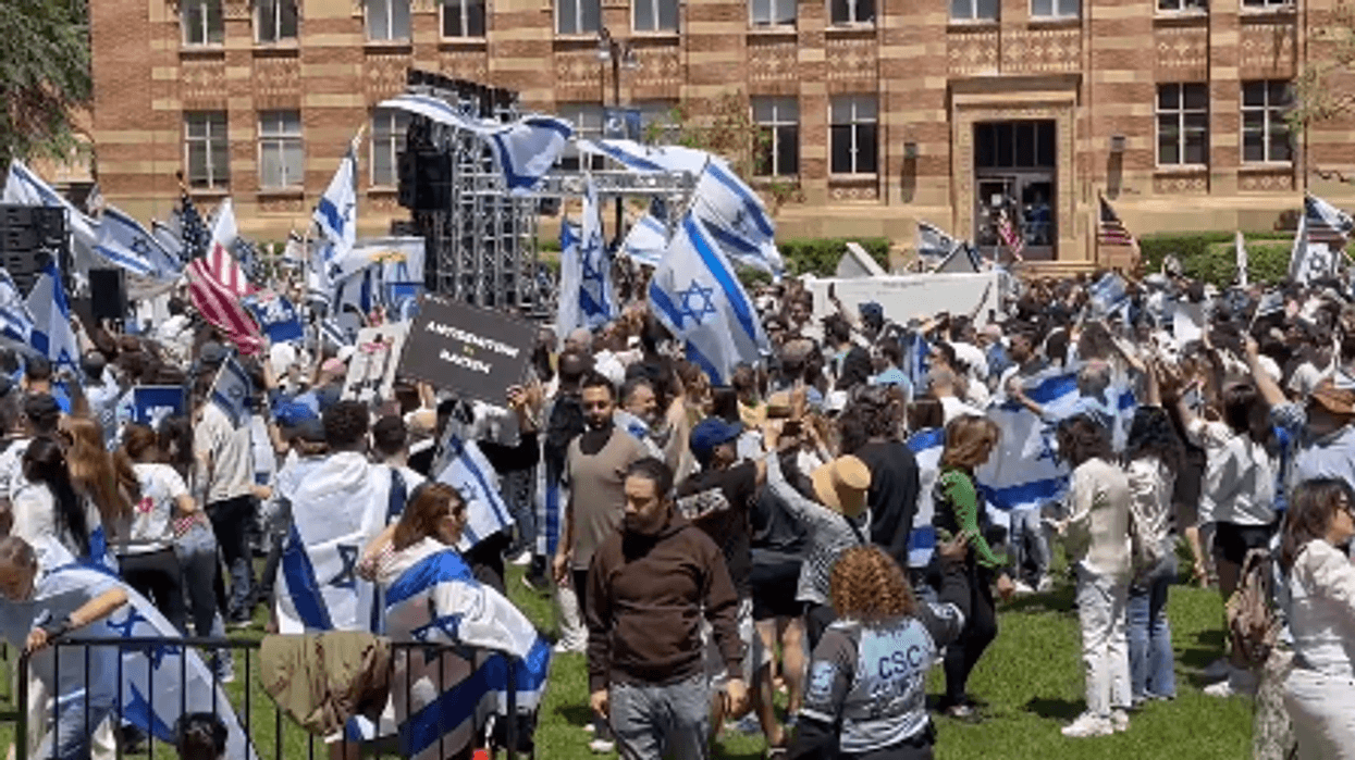 UCLA Pro-Israel rally