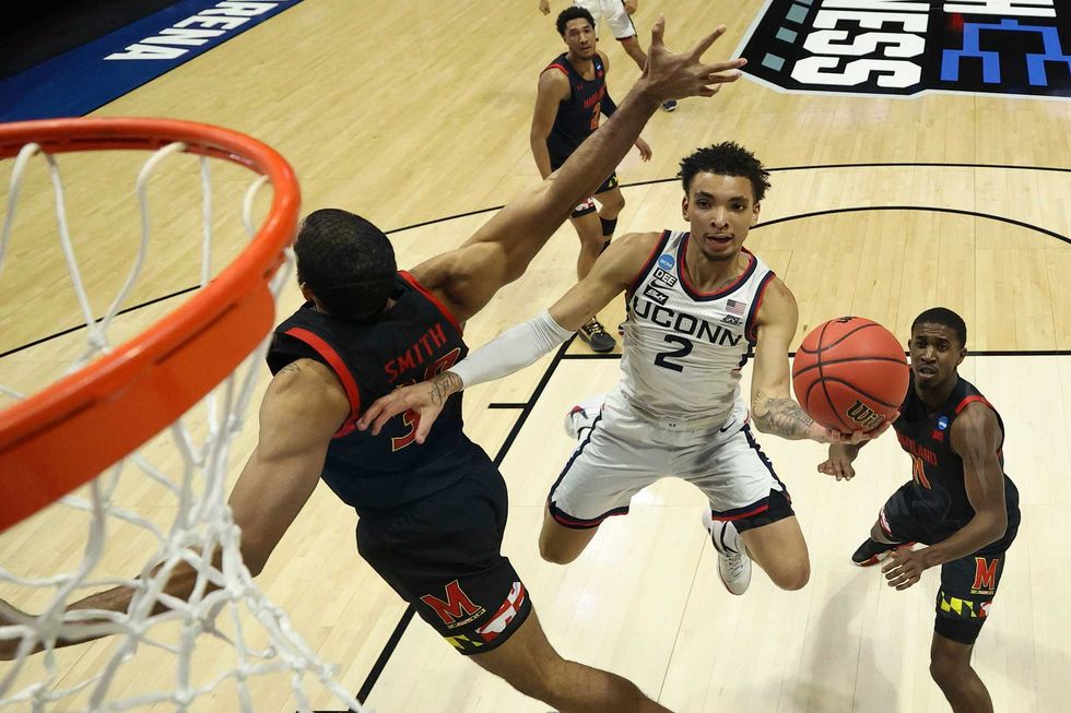 UConn guard James Bouknight