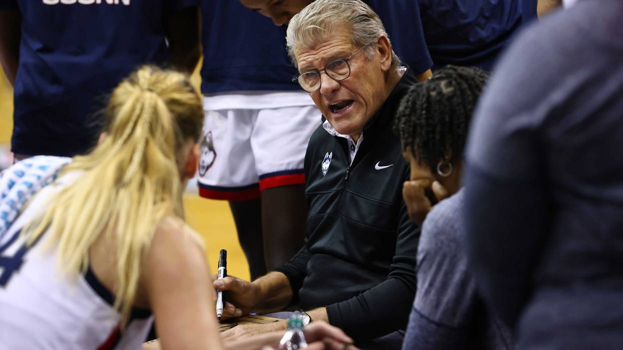 UConn women's basketball head coach Geno Auriemma