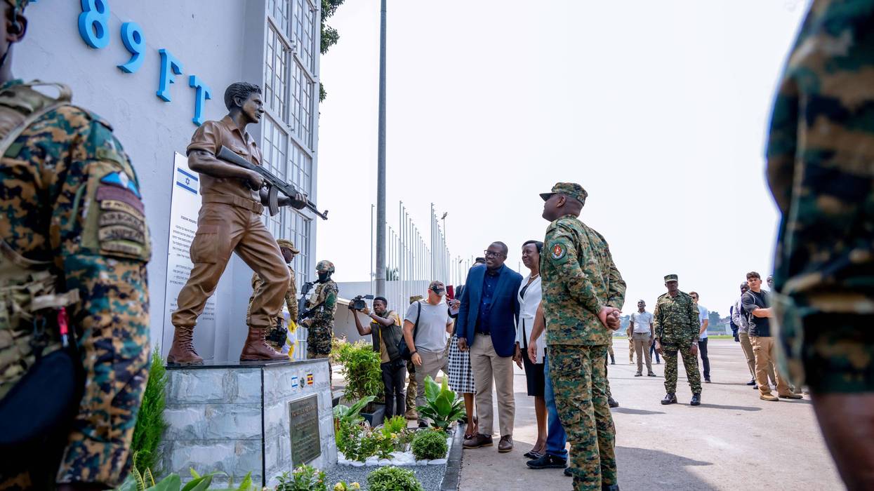 UGANDA ISRAEL RESCATE DE ENTEBBE
