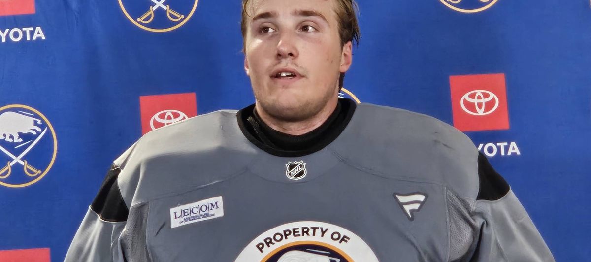 Ukko-Pekka Luukkonen aims to be Sabres' starting goalie