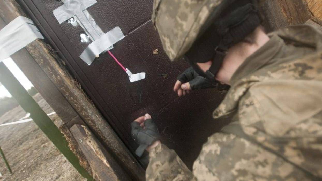 Ukraine military training