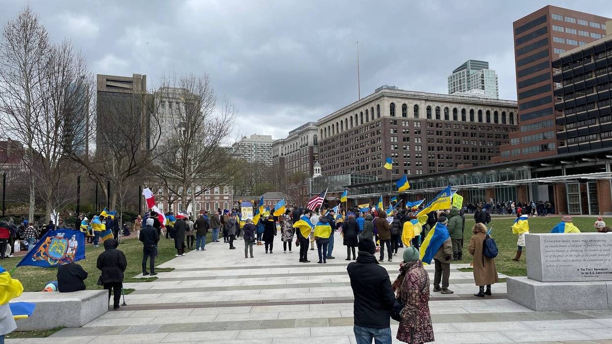 Ukraine rally