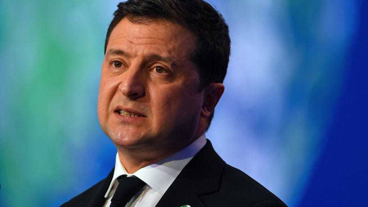 Ukraine's President Volodymyr Zelensky