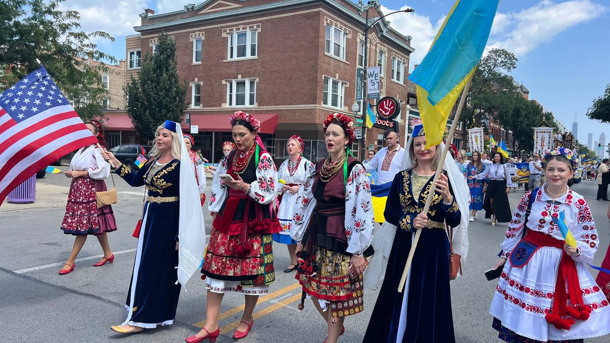 Chicago's Ukrainian Community Celebrates Independence, Resilience in War With Russia