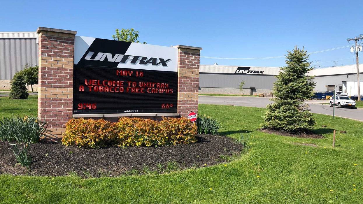 Unifrax in Tonawanda. May 18, 2021