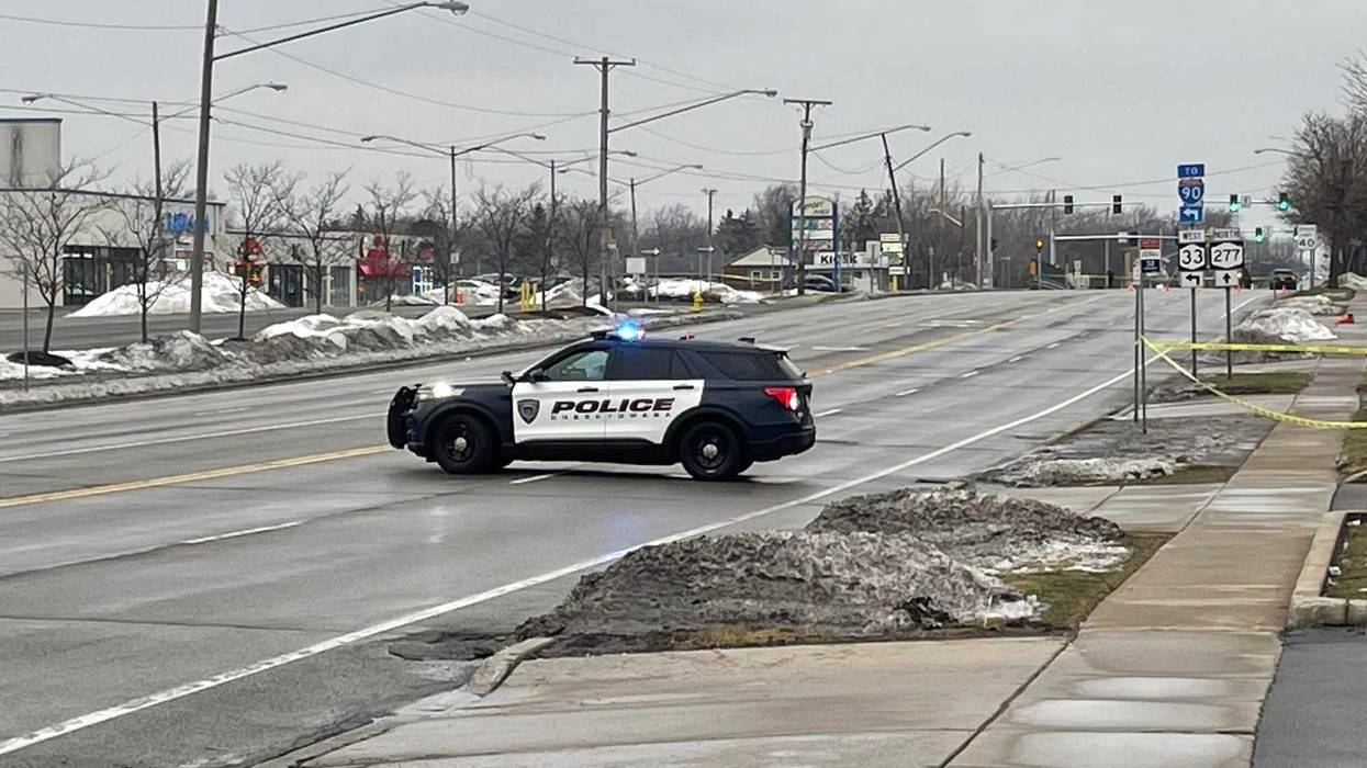Union Rd near the 33 inCheektowaga where Officer Troy Blackchief was struck by a stolen vehicle early Monday morning
