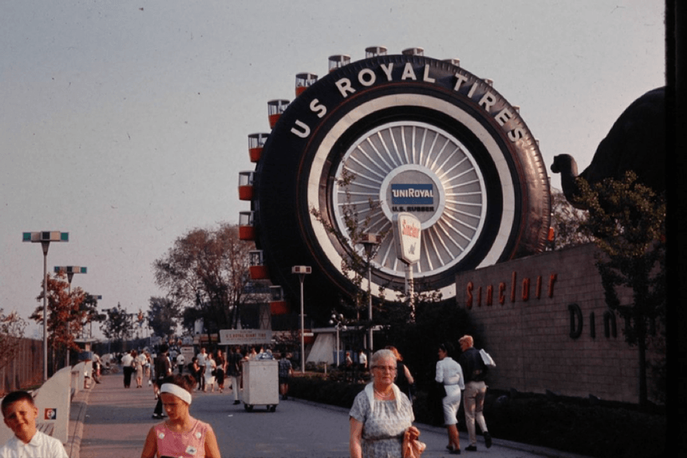 Uniroyal Giant Tire at the 1964 World