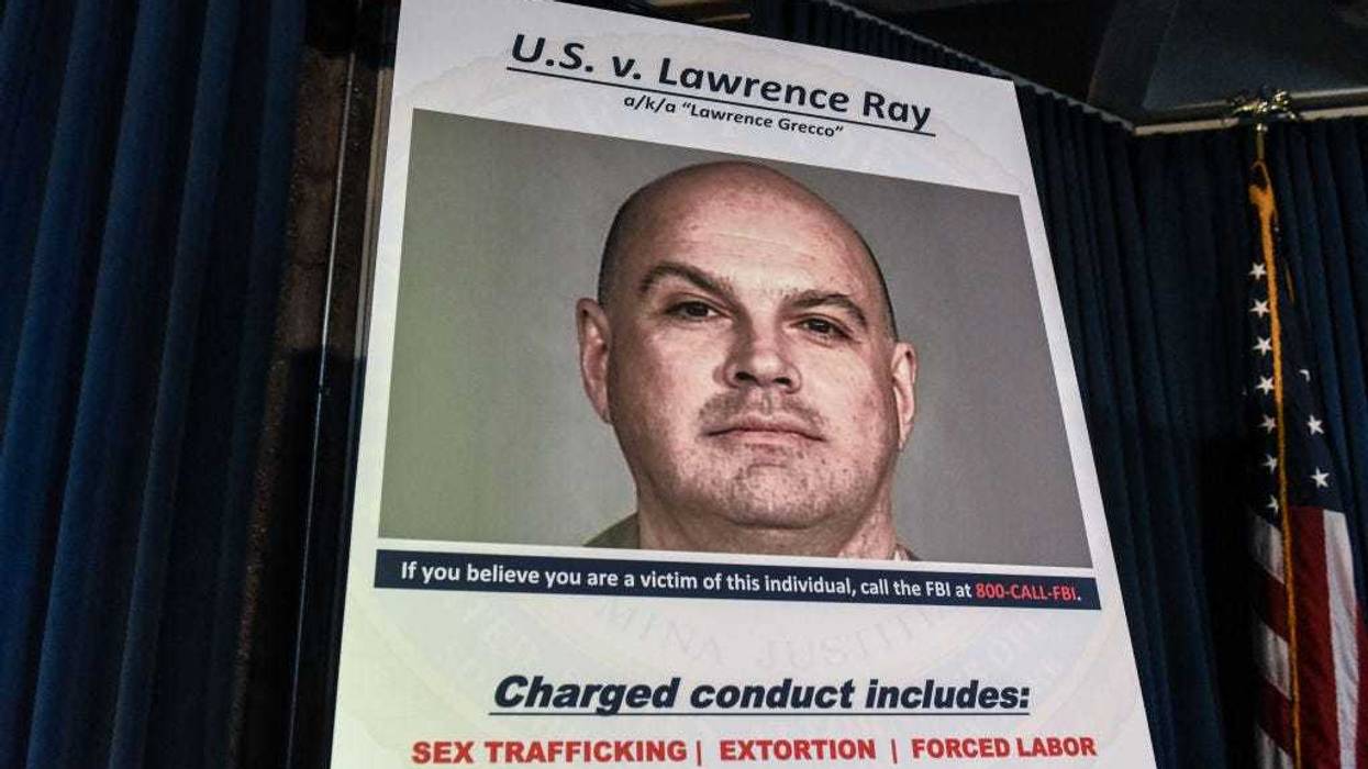 United States Attorney for the Southern District of New York, Geoffrey Berman announces the indictment against Lawrence Ray aka "Lawrence Grecco" on Feb. 11, 2020, in New York City.