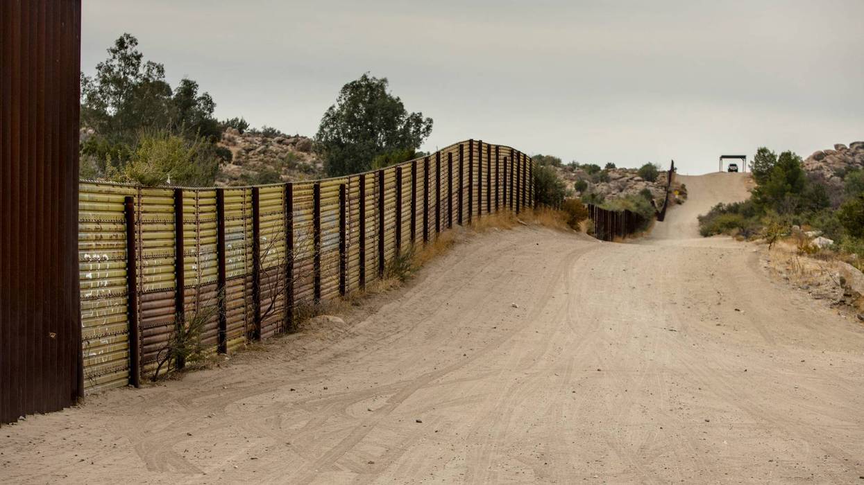 United States Border Wall with Mexico