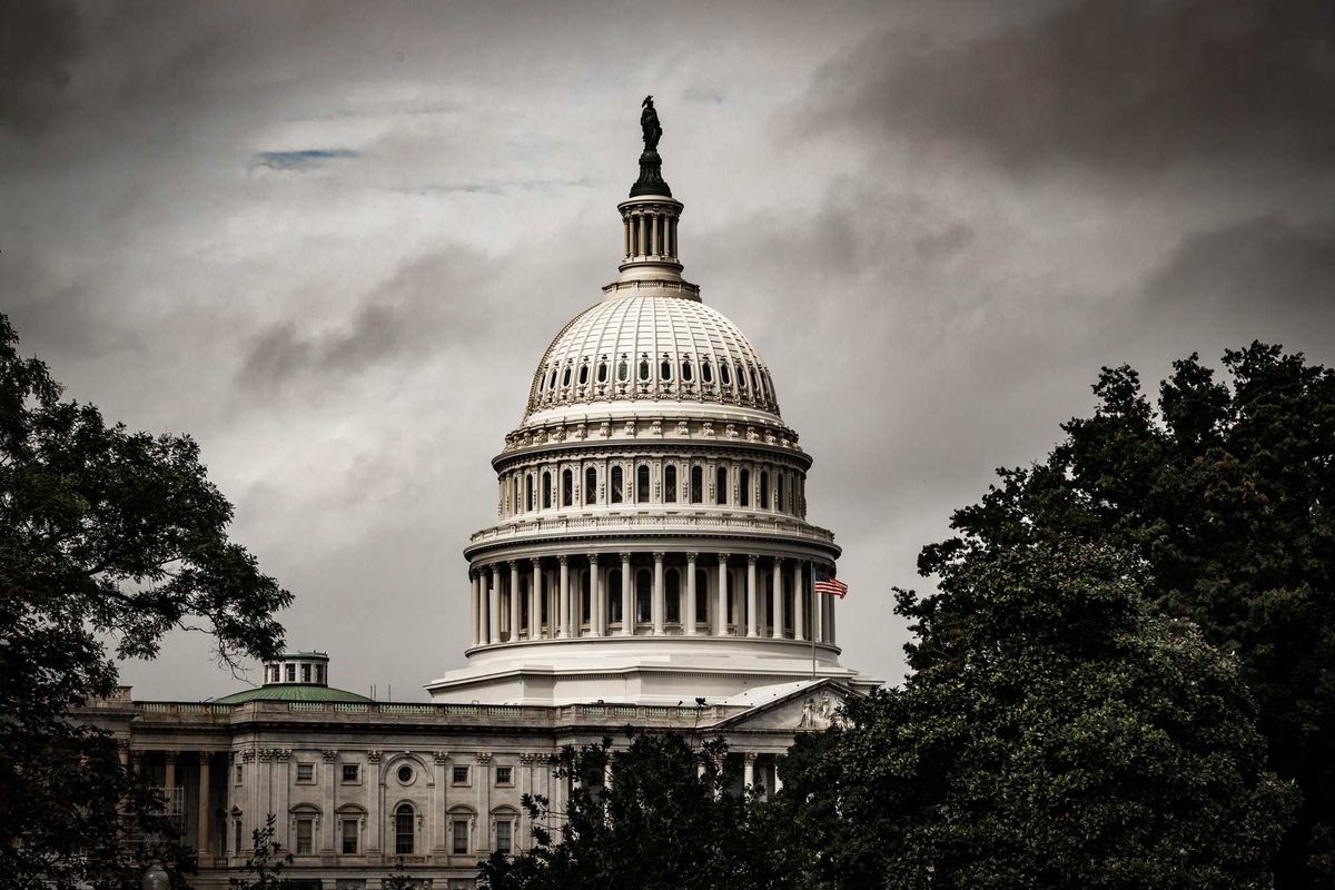 United States Capital building in Washington, DC