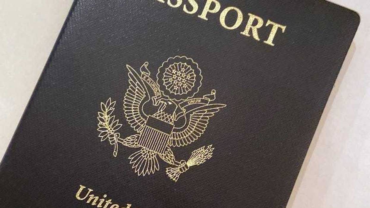 United States issued passport