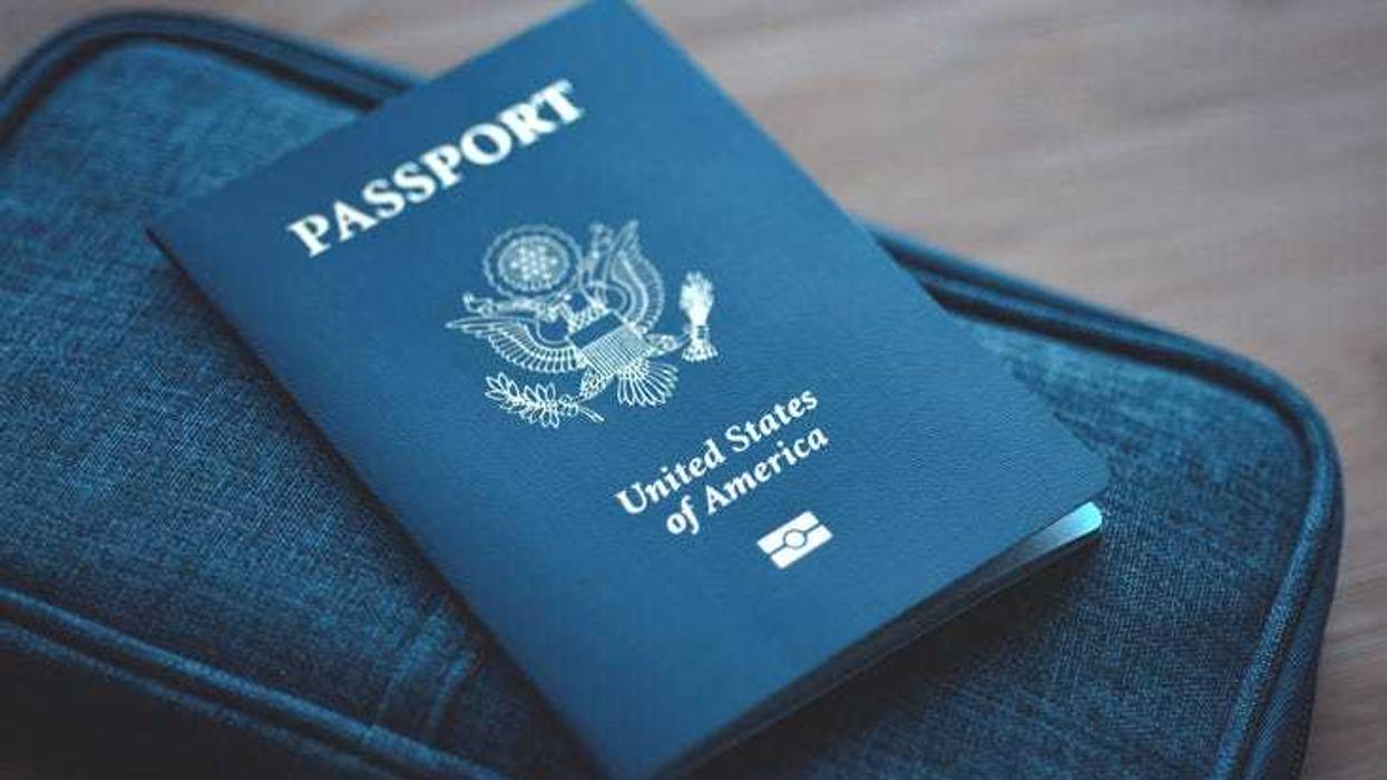 United States passport.