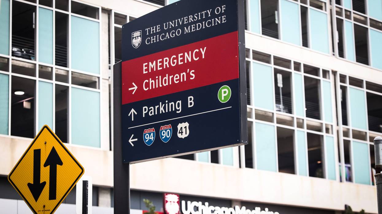 University of Chicago Medicine sign