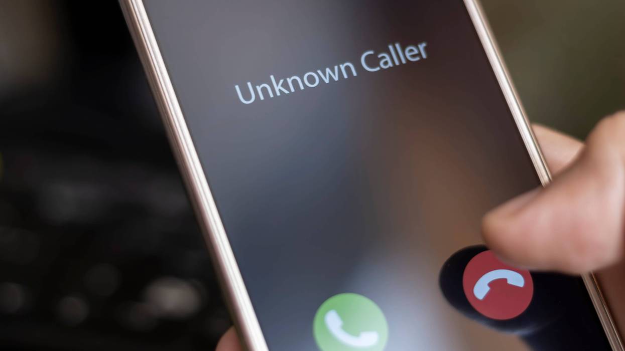 Unknown caller.
