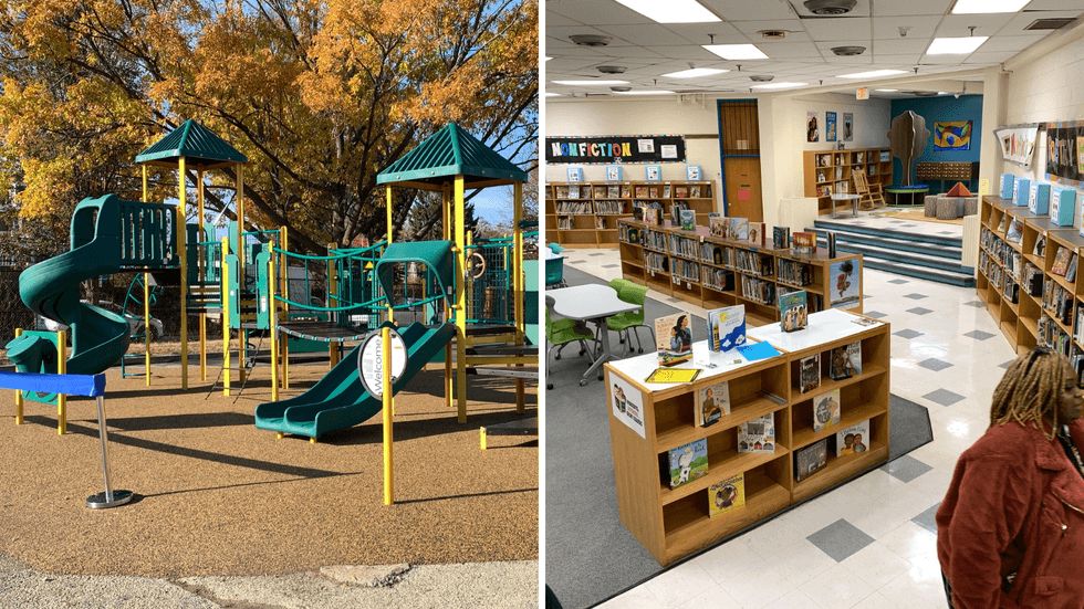 upgrades at John B. Kelly Elementary School in Germantown